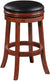 Oakestry Backless Bar Height Stool, 29-Inch, Cherry