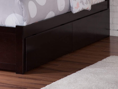 Oakestry Urban Bed Drawers, Queen/King, Espresso