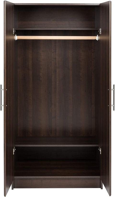 Oakestry Elite Wardrobe Cabinet, 32&#34;, Espresso