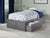 Oakestry Concord Platform 2 Urban Bed Drawers, Twin, Grey