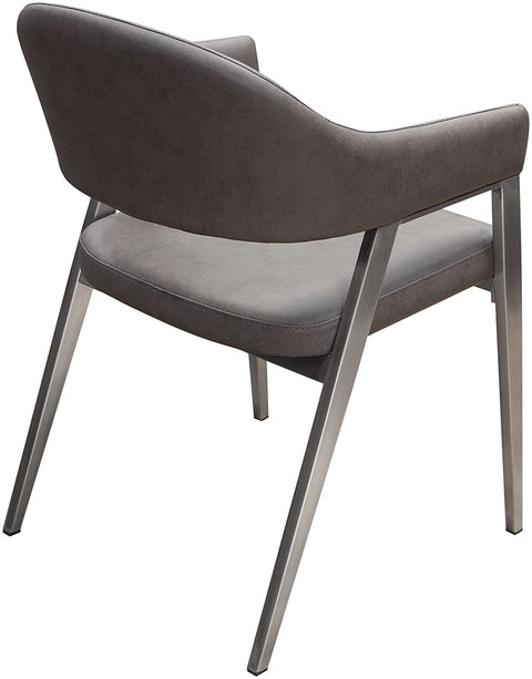 Oakestry Adele Dining Accent Chairs in Gray - Set of 2