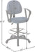 Oakestry Ergonomic Works Drafting Chair with Loop Arms in Blue