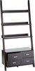 Oakestry Colella Leaning 4-Drawer Ladder Bookcase Cappuccino
