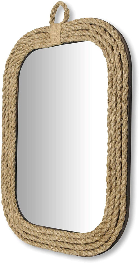 Oakestry FP-3488 Nautical Rope Wall Mirror