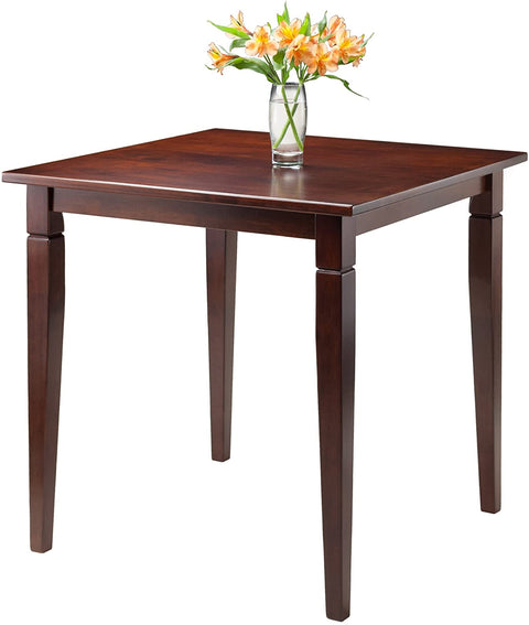 Oakestry Kingstate Dinning Table with 2 Hamilton Ladder Back Chairs, Brown
