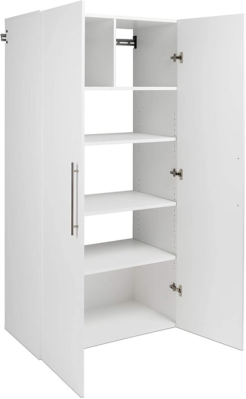 Oakestry 36&#34; Large HangUps Storage Cabinet, White