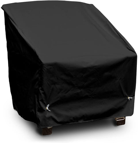 Oakestry 76150 Deep Seating Chair Cover, 34-Inch Width by 35-Inch Diameter by 32-Inch Height, Black