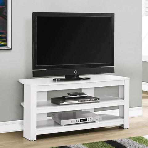 Oakestry TV Stand, 42&#34;, White