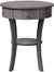 Oakestry Classic Accents Schaffer End Table, Dark Gray Wirebrush