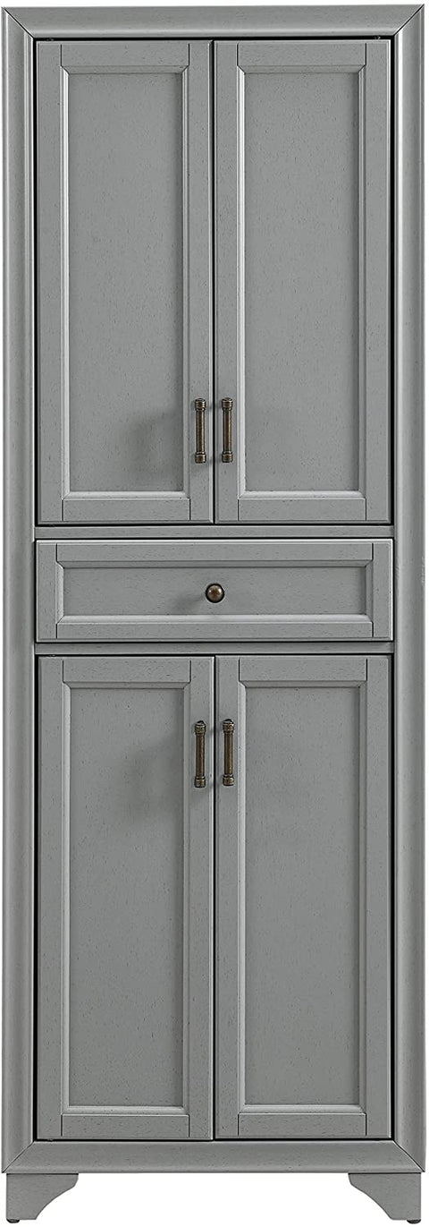 Oakestry Tara Pantry, Distressed Gray