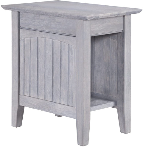 Oakestry Nantucket Chair Side Table, Driftwood