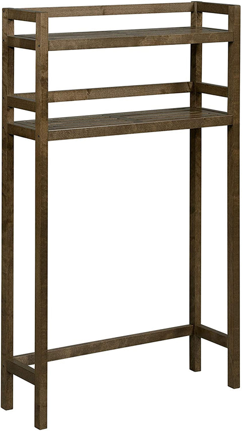 Oakestry Dunnsville 2-Tier Space Saver, Antique Chestnut