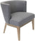 Oakestry (BOSXK) Ava Drift Accent Chair, Slate Grey