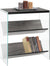 Oakestry SoHo Bookcase, Weathered Gray / Glass