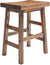 Oakestry Durango 26&#34; H Industrial Wood Counter-Height Stool