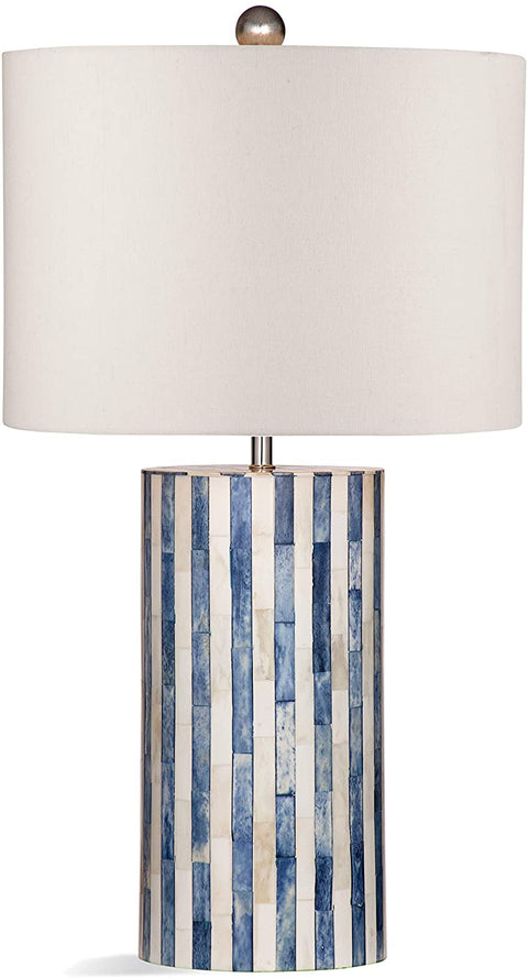 Oakestry Coburn Table Lamp with White and Blue Bone Finish L3795T