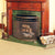 Oakestry Arts and Crafts Fireplace Set Log Holder