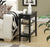 Oakestry American Heritage 1 Drawer Chairside End Table with Shelves, Black
