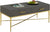 Oakestry Ashley Coffee Table, Gray/Gold