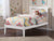 Oakestry Metro Platform Bed with Open Foot Board, Twin XL, White