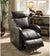 Oakestry Ricardo Recliner with Power Lift, Red PU