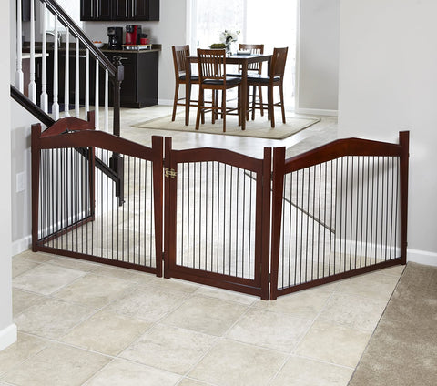 Oakestry 2-in-1 Configurable Pet Crate and Gate, Medium