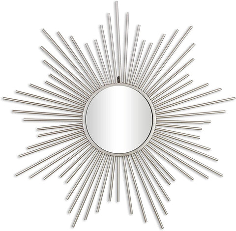 Oakestry FP-4318 Metal Sunburst Silver Mirror