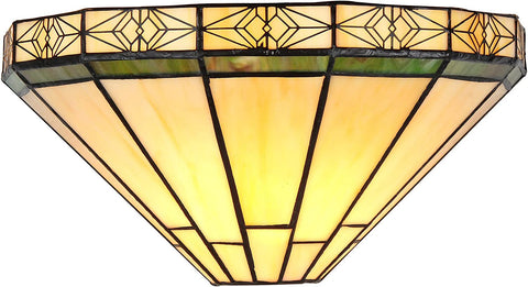 Oakestry CH31315MI12-WS1 Belle Tiffany-Style Wall Sconce with 12&#34; Wide