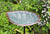 Oakestry Aspen Leaf Birdbath with Stake