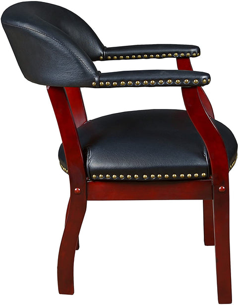 Oakestry 9004BK Ivy League Captain Chair, Black