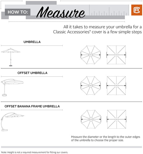 Oakestry Ravenna Water-Resistant 13 Foot Offset Patio Umbrella Canopy &amp; Frame Cover