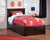 Oakestry Madison Platform 2 Urban Bed Drawers, Twin XL, Espresso