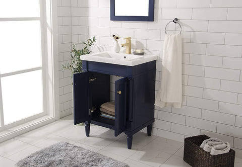 Oakestry 24-inch Blue Sink Vanity