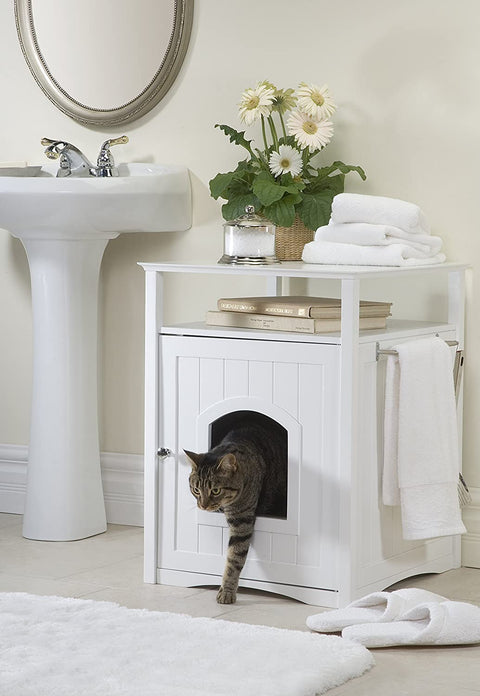 Oakestry Cat Washroom Night Stand