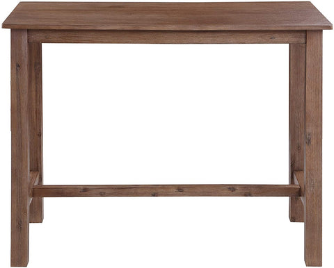 Oakestry Sonoma Pub Table, 36 x 47.25 x 23.75, Barnwood Wire-Brush