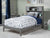 Oakestry AR8511039 Newport Traditional Bed, Twin XL, X-Large, Atlantic Grey