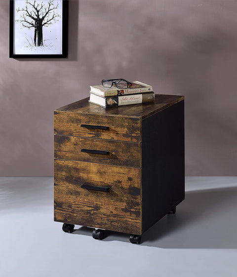 Oakestry Abner File Cabinet, Weathered Oak