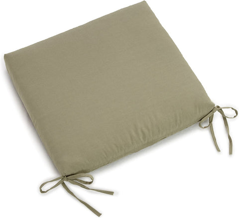 Oakestry Twill 19-Inch by 20-Inch by 3-1/2-Inch Zippered Cushions, Sage, Set of 4