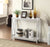Oakestry Oxford Console Table, White