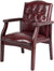 Oakestry Ivy League Executive Guest Chair in Burgundy