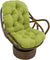 Oakestry Solid Microsuede Swivel Rocker Chair Cushion, 48&#34; x 24&#34;, Mojito Lime
