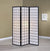 Oakestry 3-Panel Folding Screen Black and White