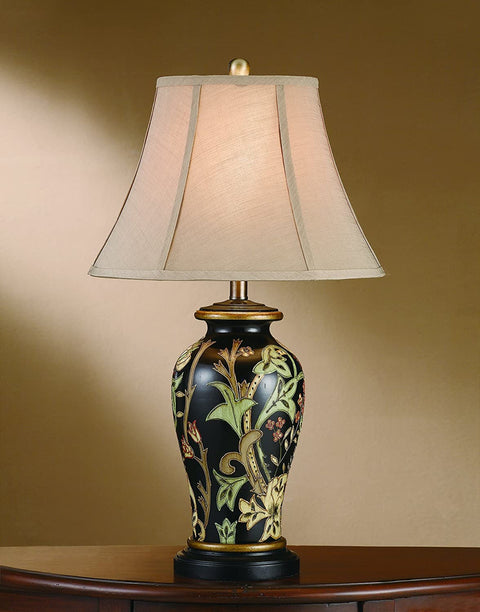 Oakestry Windham Table Lamp Ceramic Multi-Color 17x17x29 Farmhouse Style