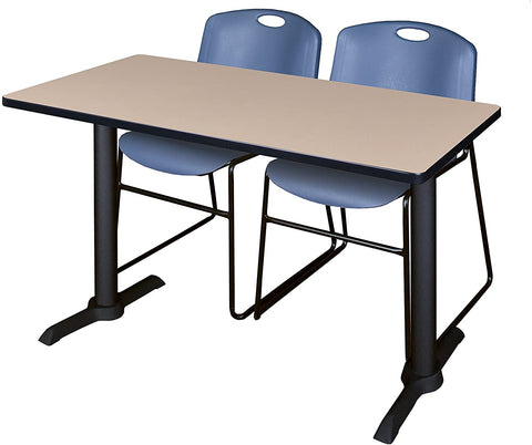 Oakestry Rectangular Standard Table Top, 42 x 24, Beige/Grey