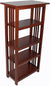 Oakestry Mission 48&#34; H Bookcase with 4 Shelves, Cherry