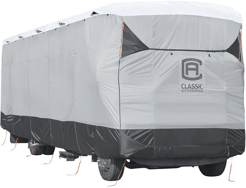 Oakestry Over Drive SkyShield Deluxe RV Class A Cover, Fits 40&#39; - 42&#39; RVs - Water Repellent RV Cover (80-374-102101-EX)