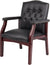 Oakestry Ivy League Executive Guest Chair, Black