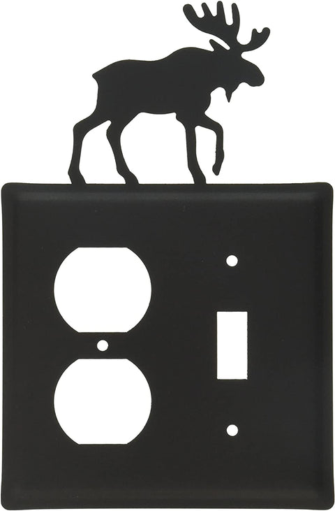 Oakestry 8 Inch Moose Single Outlet and Switch Cover