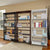 Oakestry Mission Style 5-Shelf White Bookcase,310-61