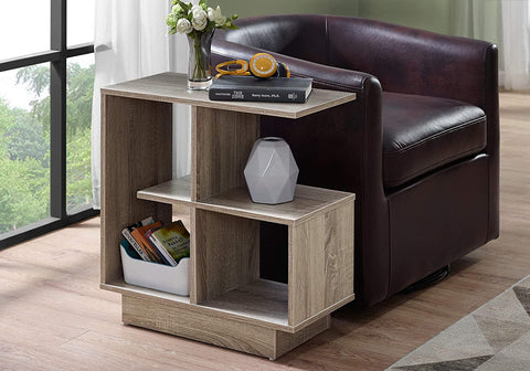 Oakestry ACCENT TABLE One Size DARK TAUPE